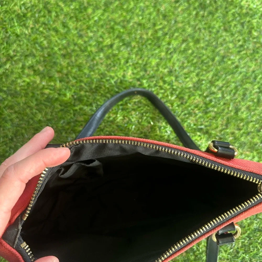 Authentic Burberry Red and Black Shoulder Bag comes with COA - Picture 6 of 8